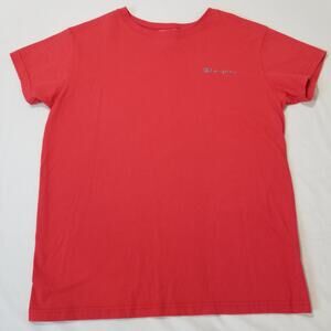 Champion Shirt Womens Medium Short Sleeve Red USA T Shirt Activewear